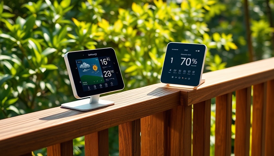 Sainlogic WiFi Smart Weather Station SA7 for localized weather data.