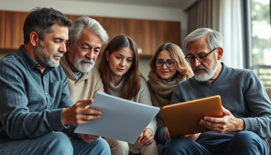 Rethinking Estate Planning: Multigenerational family discussing documents.