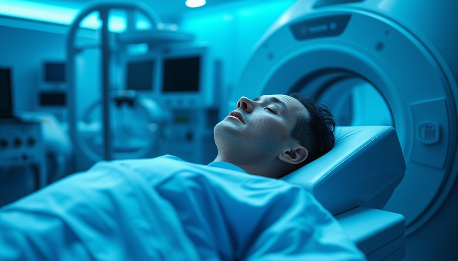 Patient receiving low-dose radiation therapy for knee osteoarthritis