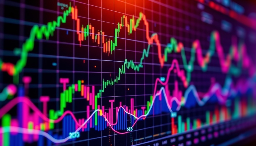 Abstract financial chart with graphs for employee benefits ESOPs.