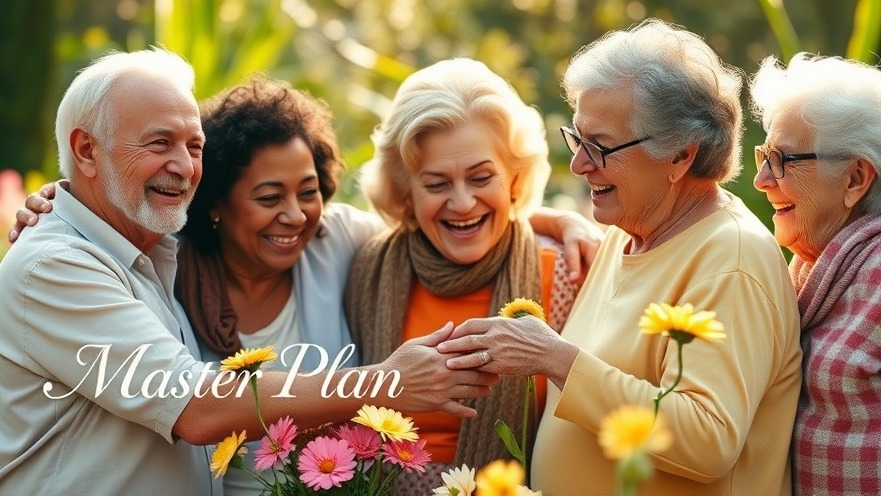 Joyful seniors enjoying a sunny day, symbolizing positive aging services in California.