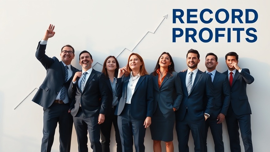 Business professionals celebrate and reflect on healthcare market trends in pharmacy benefit management.