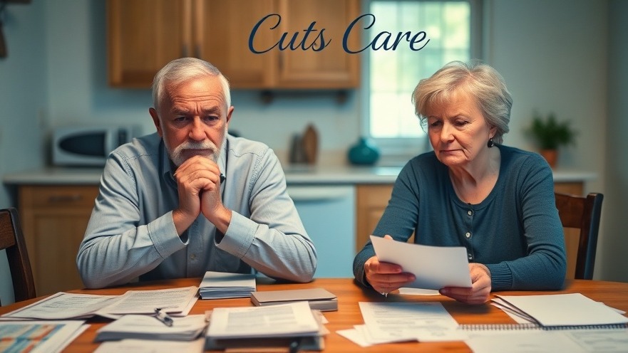Worried senior couple showing Medicaid advocacy for older adults amid healthcare bills.