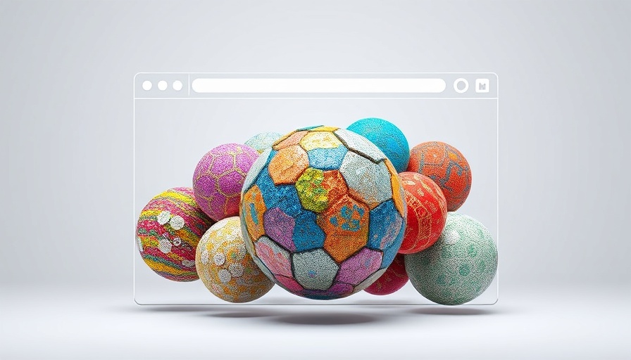 Colorful spheres in a browser frame representing enterprise browsers security.