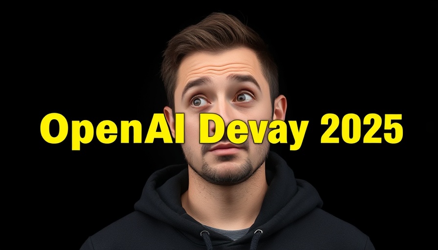 OpenAI Dev Day 2025, thoughtful man in hoodie, advancements in AI technology.