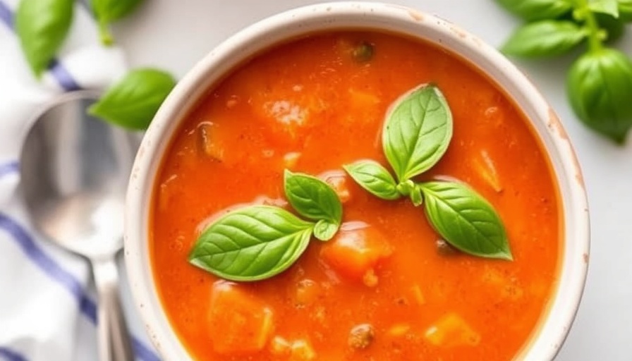 Simple Tomato Basil Soup (Stovetop or Instant Pot)