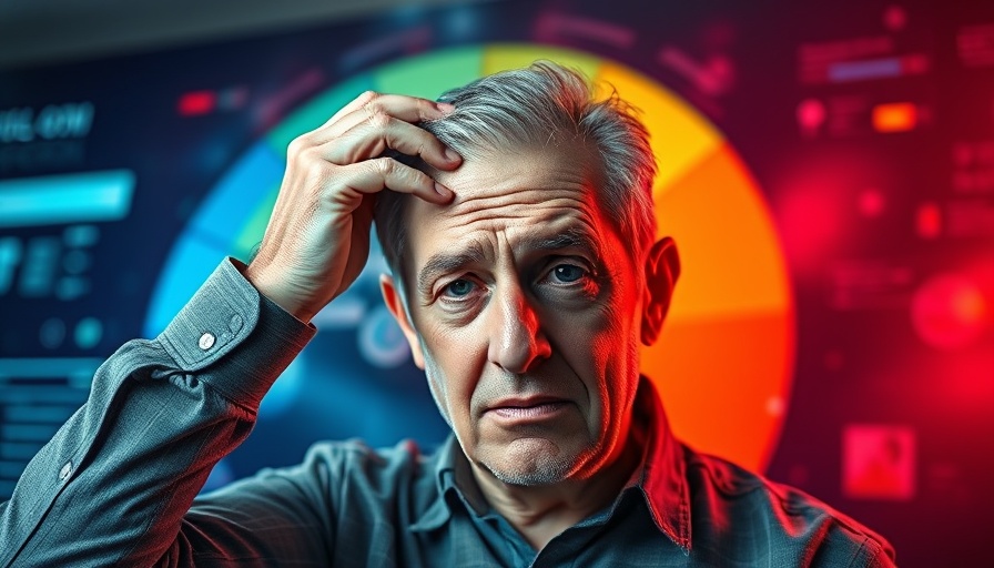 How to Automate Viral TikTok Videos - Frustrated man holding head with frustration meter.