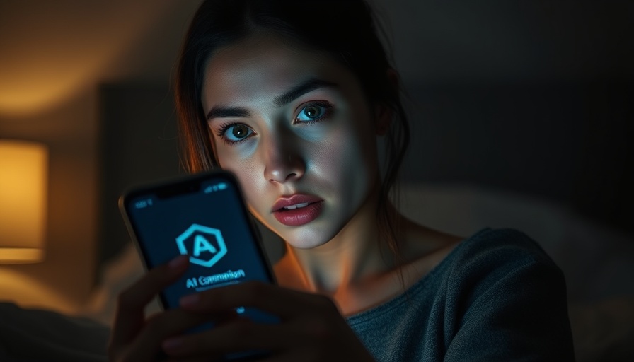Kinky AI companion apps safety explored by a young woman.