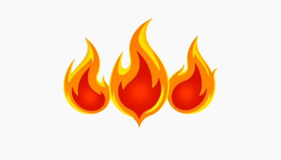 Intensity level flames for 30 Minute Home Strength Training.