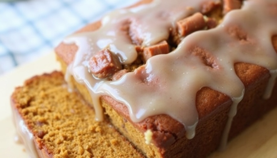 Maple Glazed Pumpkin Bread (With Almond Flour)