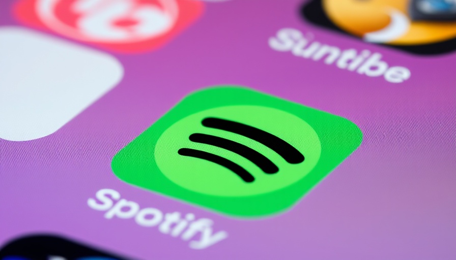 Close-up of Spotify app icon on smartphone screen showcasing Spotify SongDNA Feature