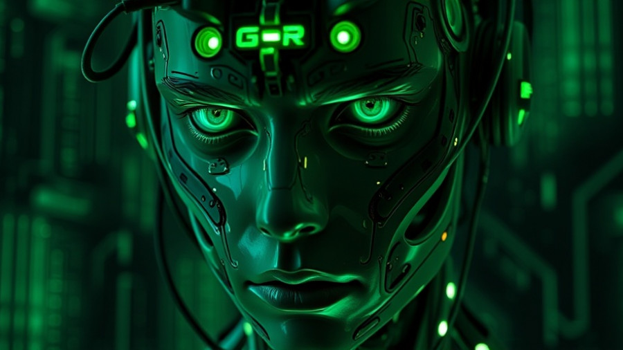 Futuristic cyborg showcasing Google VEO 3.1 AI Video Technology.