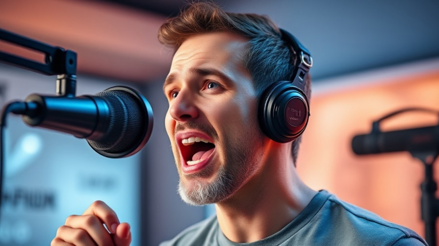 Confident speaker sharing tips for financial success in your 20s.