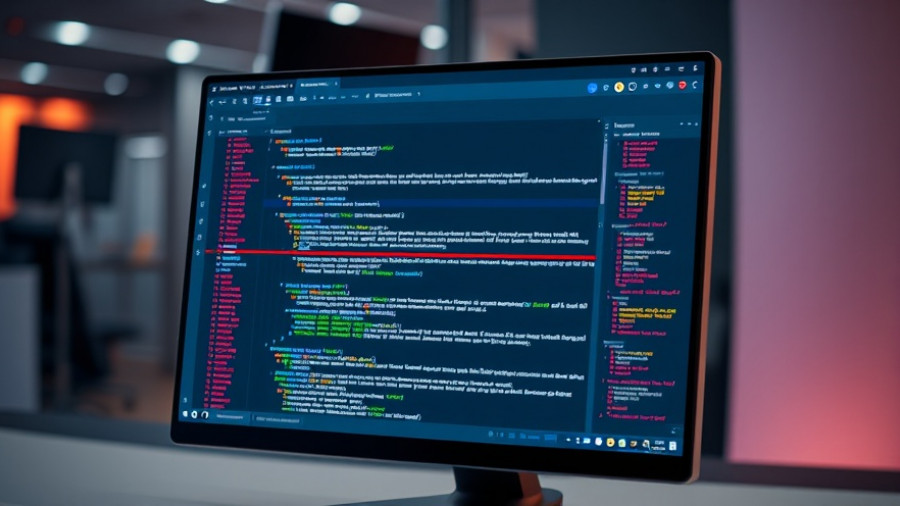 Modern interface of Claude Code AI coding tool with vibrant design.