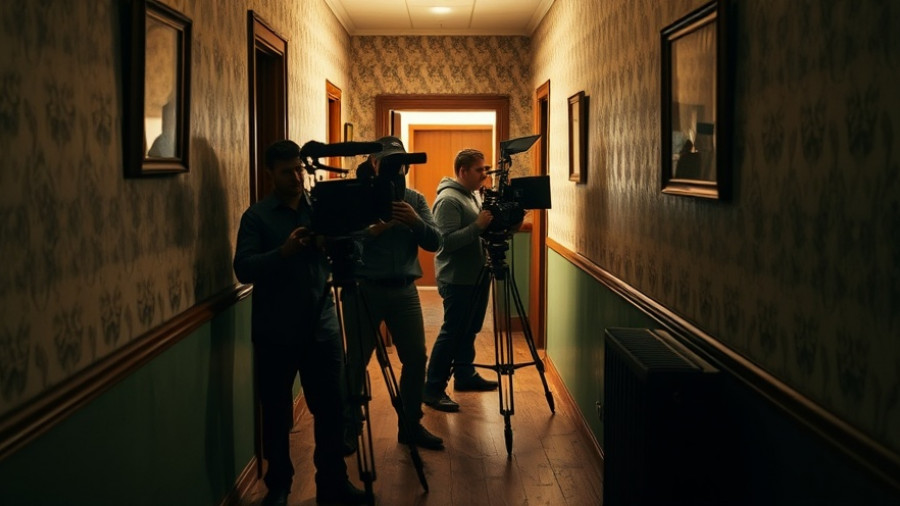 Behind-the-scenes look at independent horror filmmakers on set.