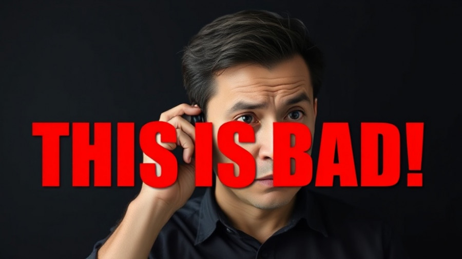 Image of concerned individual with 'THIS IS BAD!' headline, related to OpenAI's Sora video model backlash.