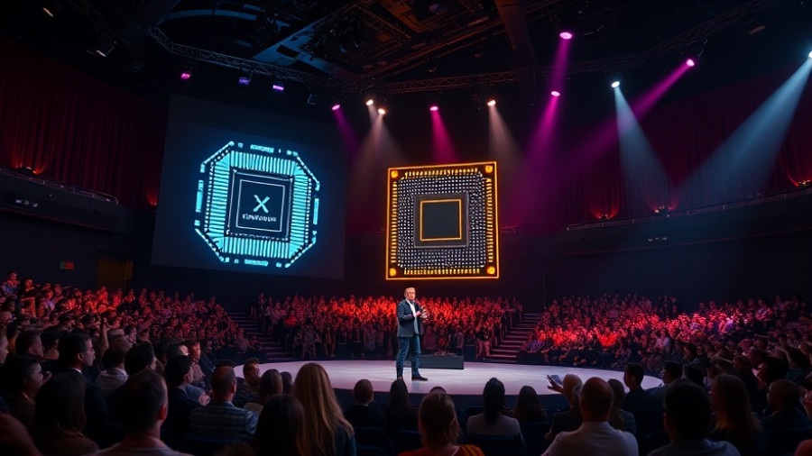 Google quantum echoes presentation showcasing futuristic chip.