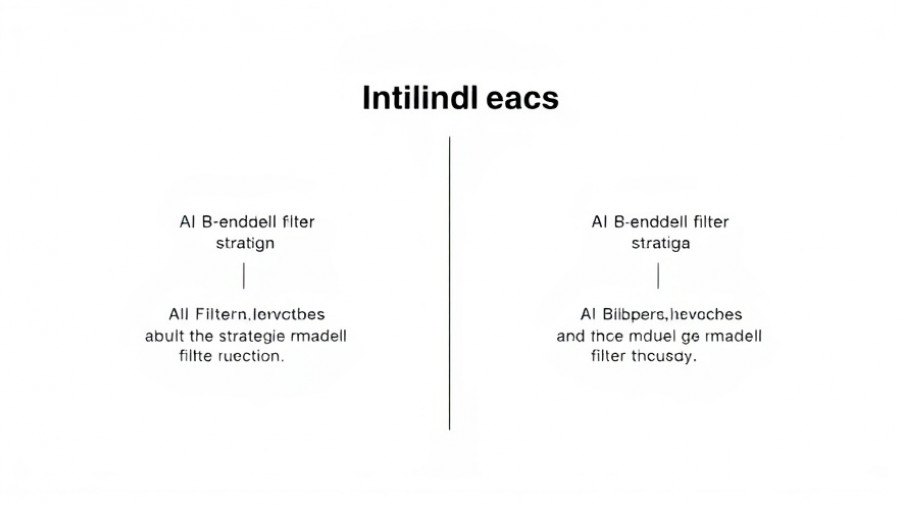 Conceptual diagram of AI model filtering strategies for AI misalignment discussion.