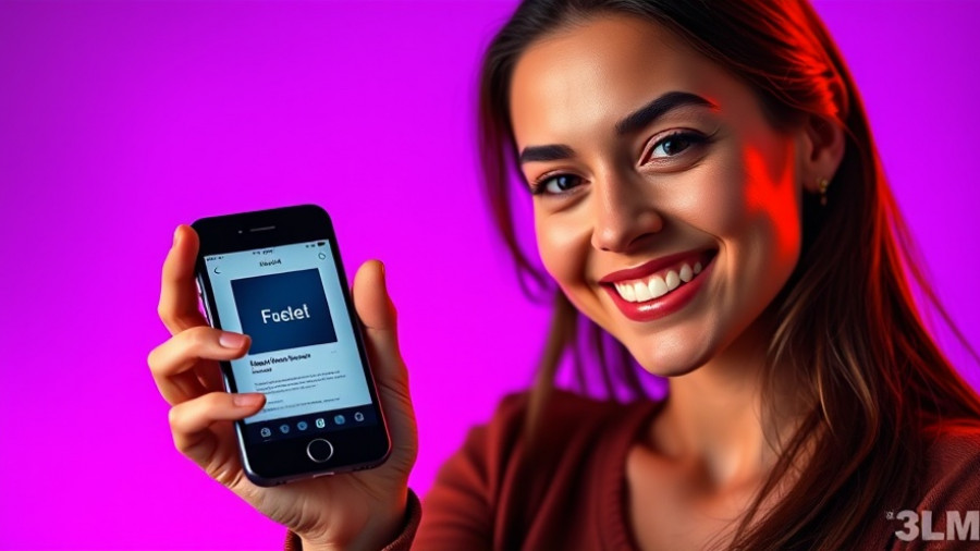 Notebook LM for Learning Enhancement app promotion with smiling individual.