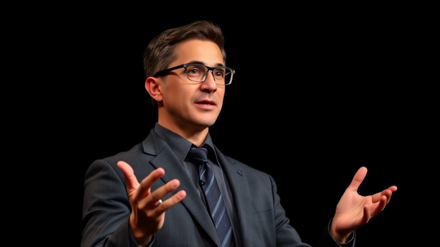 Microsoft Copilot Update presentation with business figure.