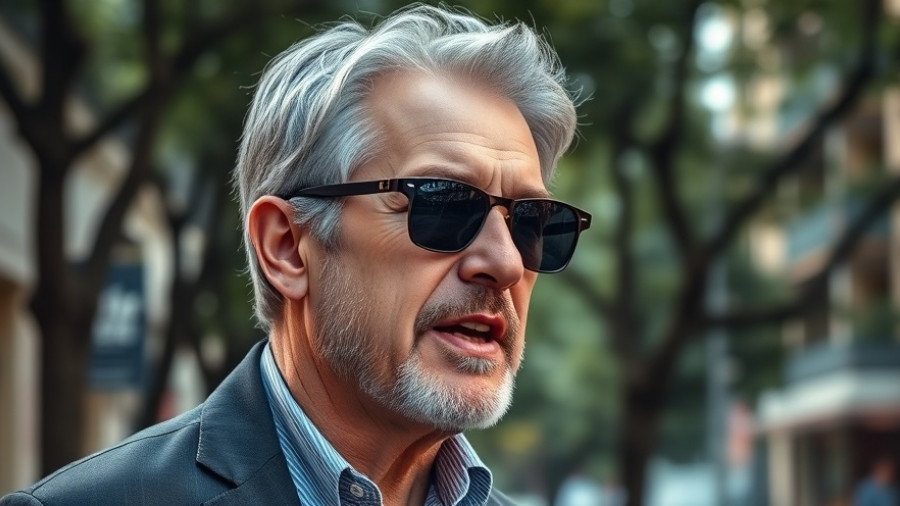 Outdoor speech on building resilience through technology.