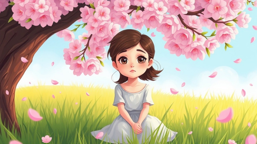 Illustrative art depicting the lonely ache of self-worth