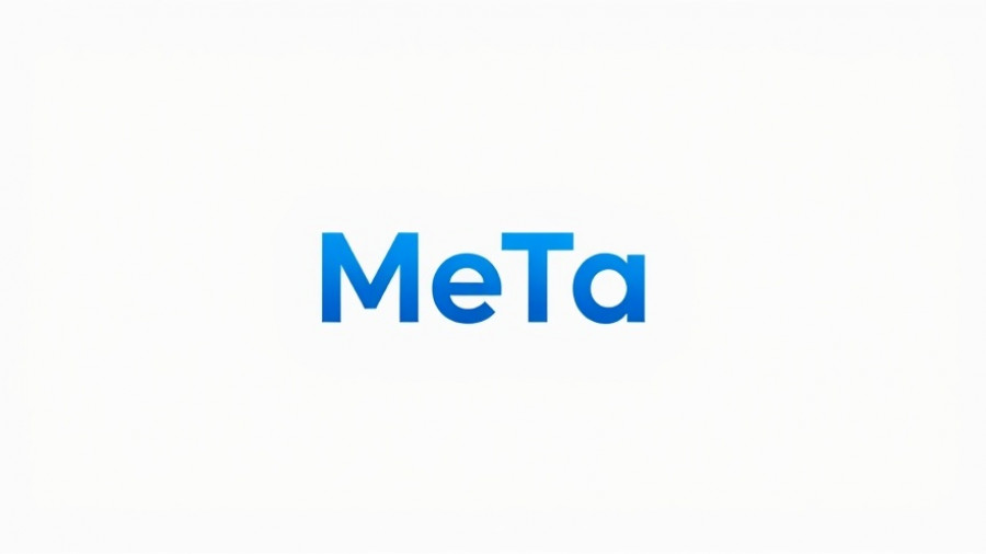 Meta logo representing digital branding