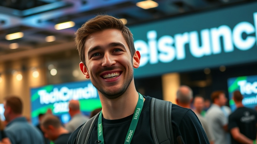 TechCrunch Disrupt 2025 highlights: confident speaker smiling