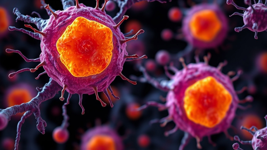 Intricate cellular structure illustrating efficiency of autophagy in healthy aging.