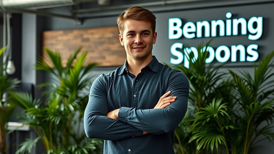 Bending Spoons Acquires AOL: Confident man in office setting.