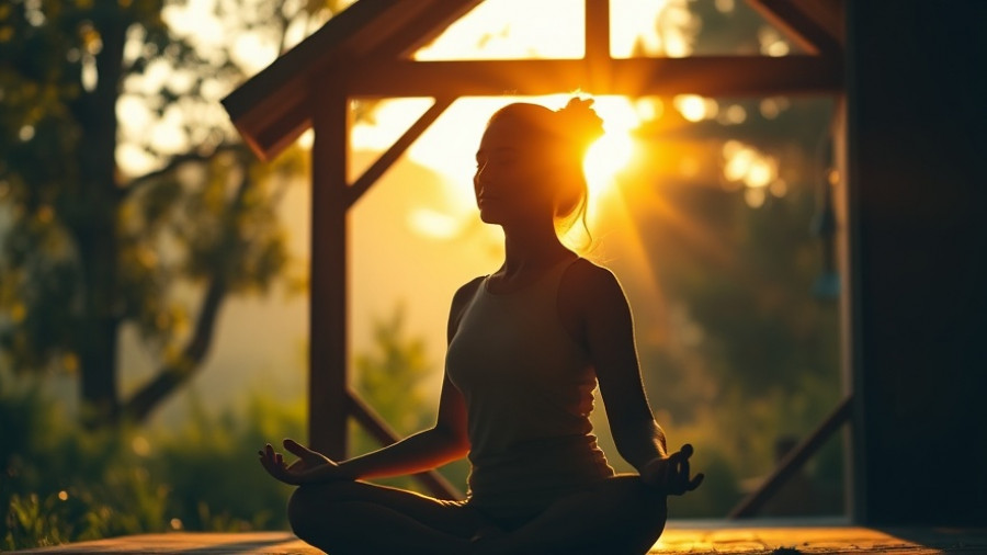 Meditative woman practicing mindful practices for personal growth.