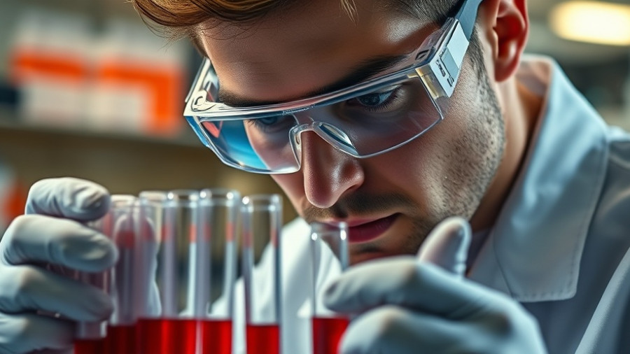 Chronic Fatigue Syndrome blood test research in laboratory setting.