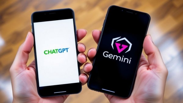 OpenAI GPT-5.1 Thinking model vs Gemini 3 Pro on smartphones.