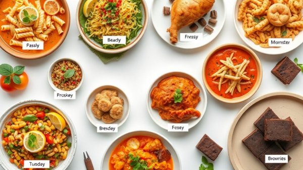 Weekly Meal Plan November 2025 featuring diverse dishes.