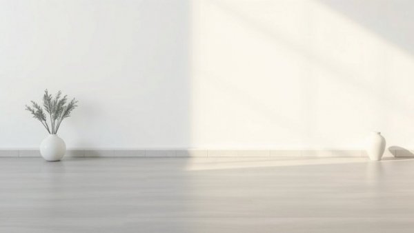 Minimalist white background with no elements.