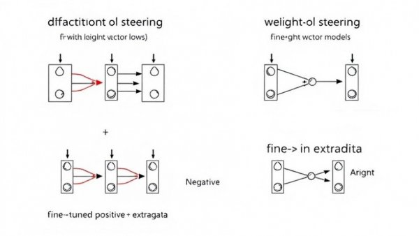 Diagram of activation and weight steering in neural networks, showing model adjustments.