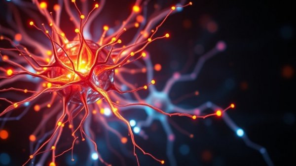 Dynamic neural network illustrating microglia control anxiety response.