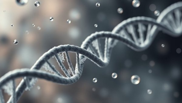 CRISPR technique editing DNA in lung cancer treatment, innovation and precision.