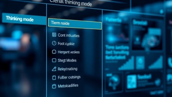 Gemini 3 AI thinking mode selection in Google interface