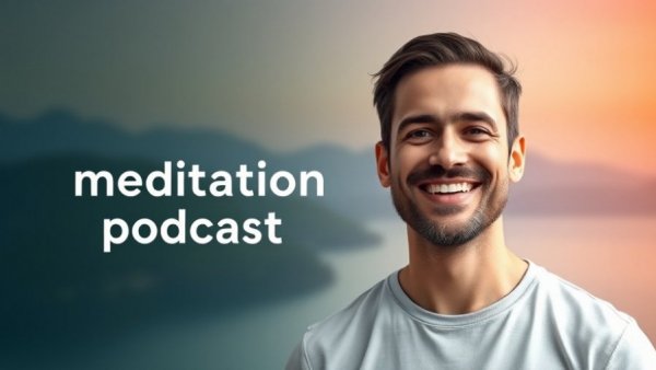 Podcast cover for guided meditation on forgiveness with portrait.