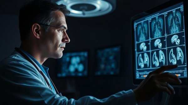 Healthcare professionals analyzing medical scans for longevity health treatment in Abu Dhabi.