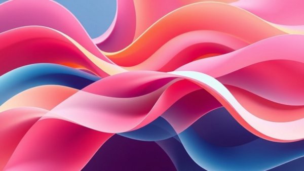Abstract art illustrating AGI alignment challenges with colorful wave forms.