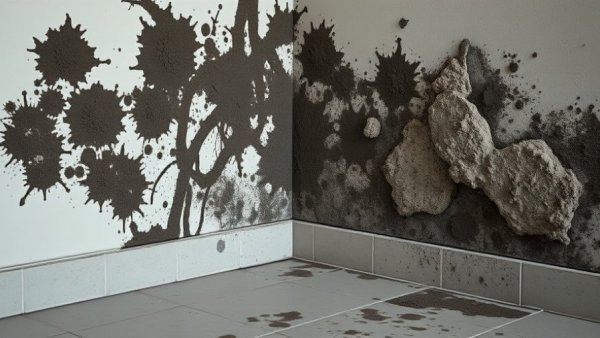 Mold proliferation after natural disasters on interior wall