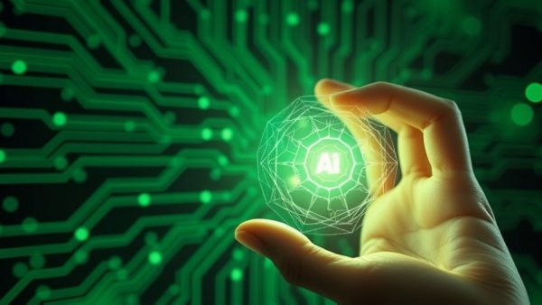 2026 AI Search Benchmark with glowing AI sphere and circuit background.