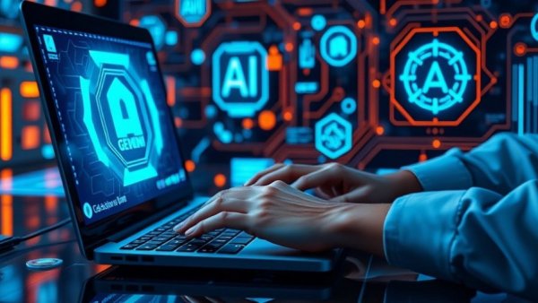 Futuristic digital theme illustrating vulnerabilities in ChatGPT and Gemini.