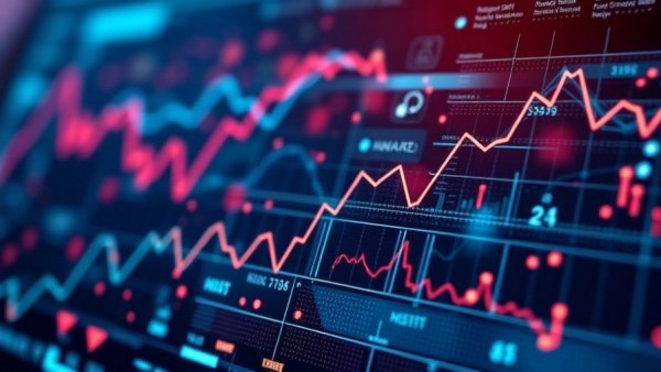 Abstract data concept on health statistics.