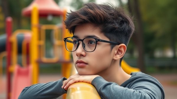 Young man contemplating SNAP work requirements changes outdoors.