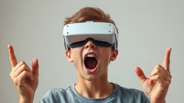 Individual with futuristic glasses illustrating Meta Mixed Reality Glasses Delay.