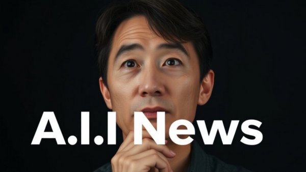 Person featured on AI news with open source AI models focus.
