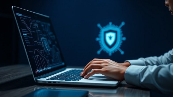 NinjaOne Remote access solution displayed on laptop screen.